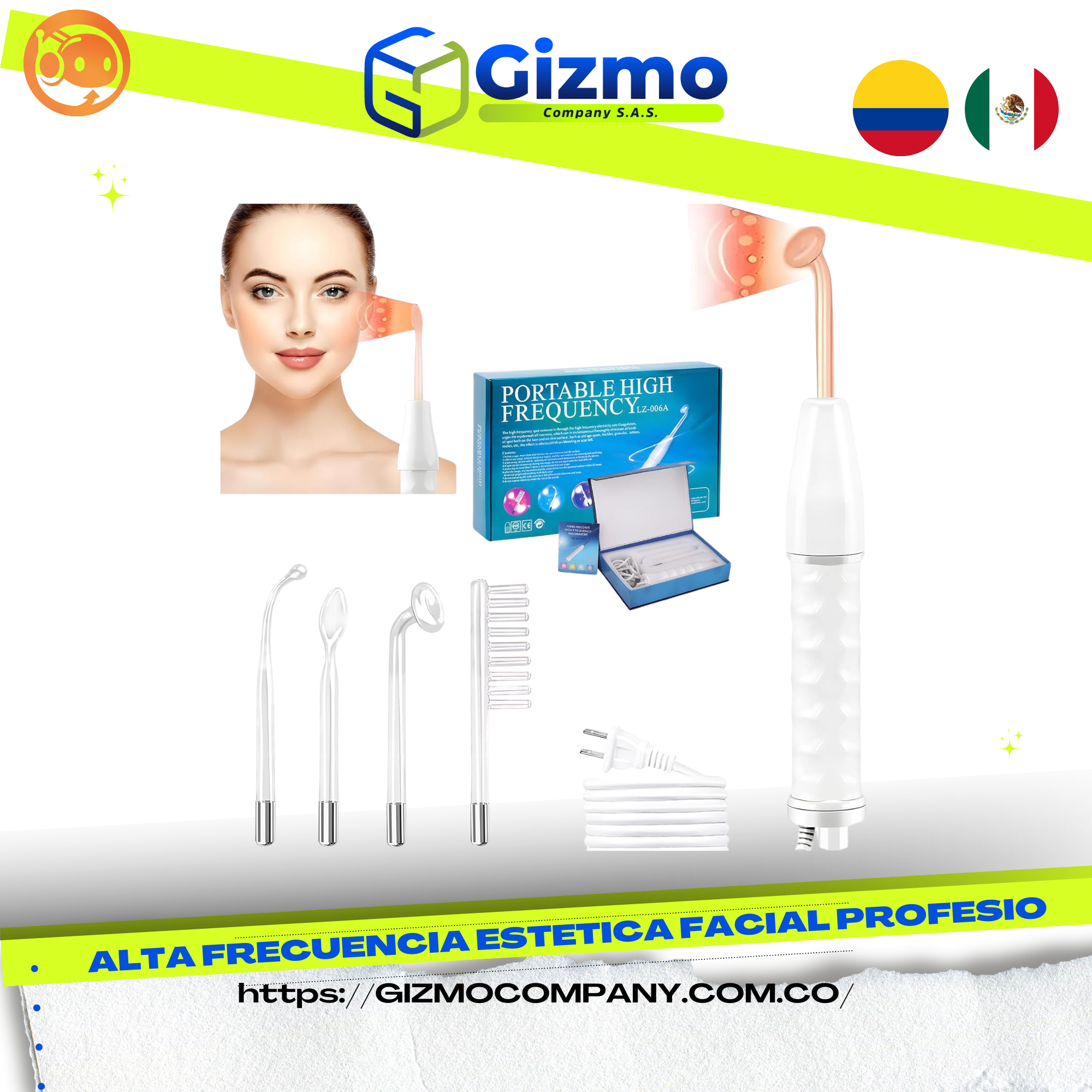Alta Frecuencia Estetica Facial Profesio